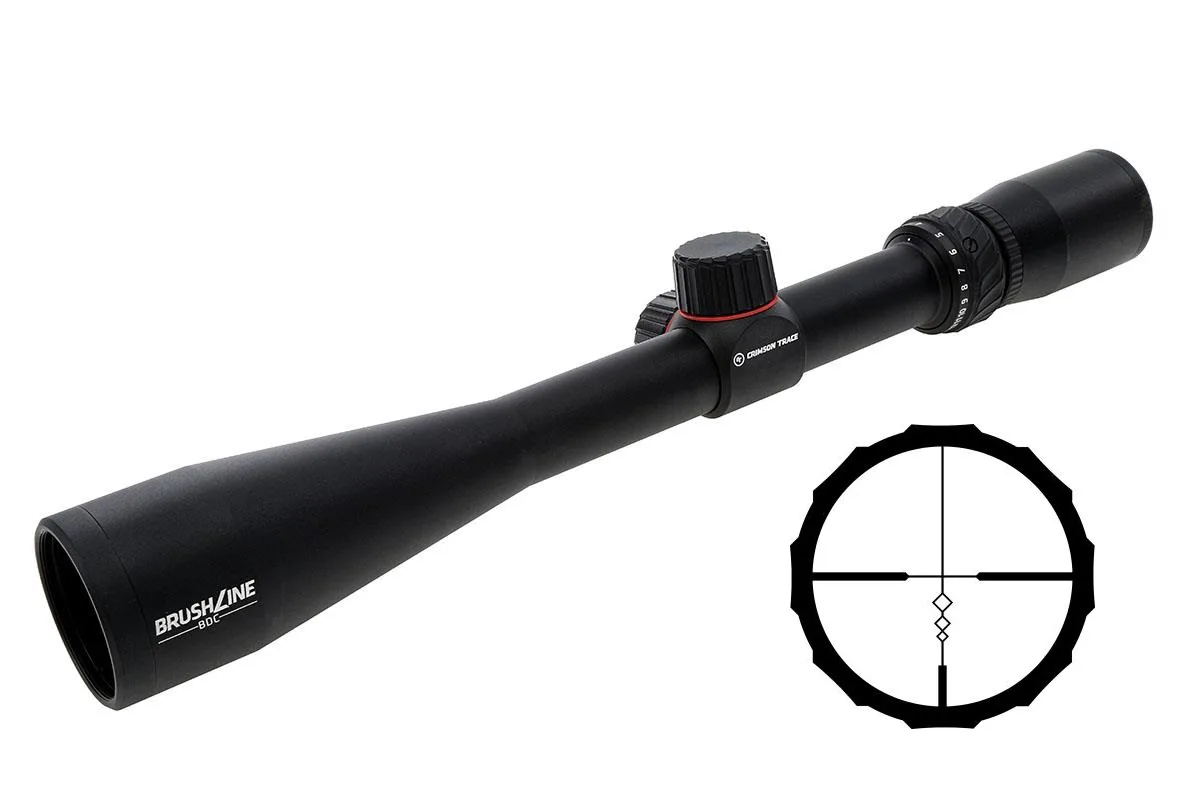 Crimson Trace Brushline Riflescope Brushline 4-12X40 1" BDC