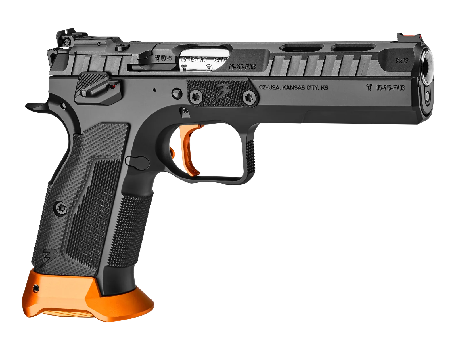 CZ 75 TS 3 Orange 75 TS3 Orange 9MM 20+1
