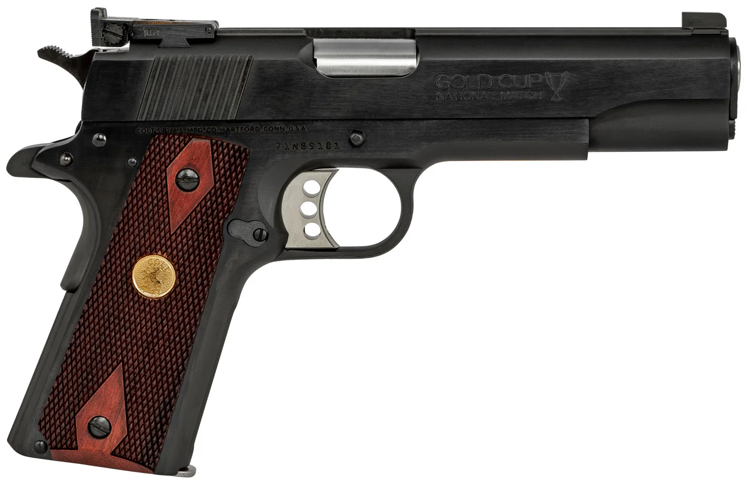 Colt Gold Cup National Match Gold CUP NAT Match 38SPR BL 5"