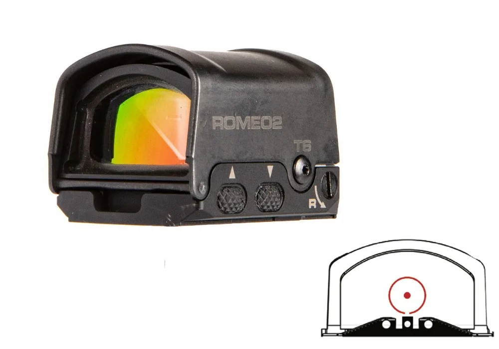 SIG Sauer Romeo 2 Reflex Sight ROMEO2 Reflex Sght Circledt
