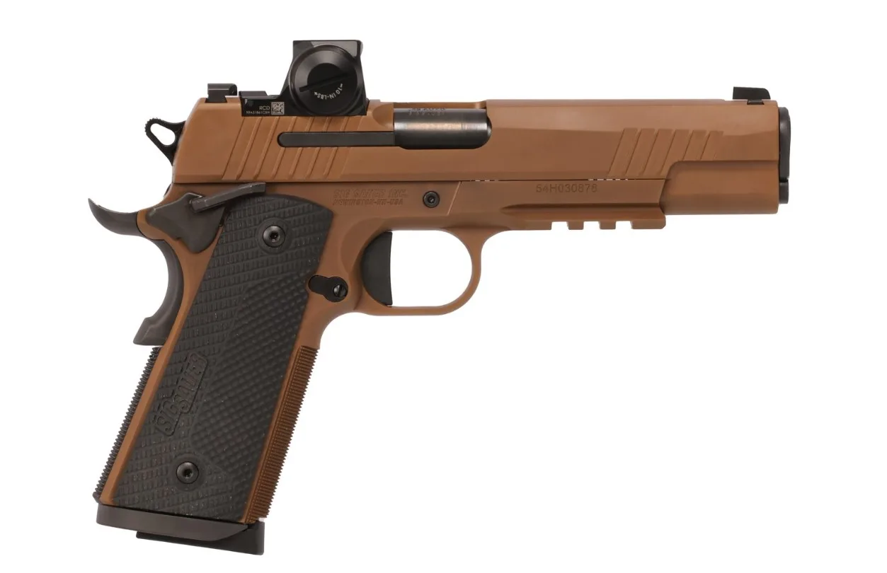 SIG Sauer 1911 X Series 1911X 45ACP COY/BLK 5" Romeo-X