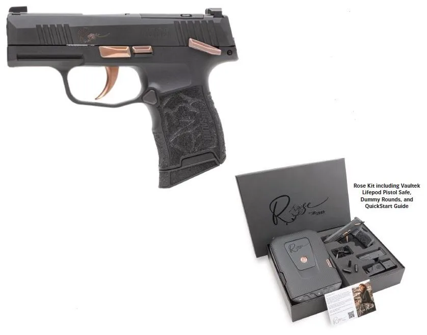 SIG Sauer P365 Rose 380 P365 Rose 380ACP NIT 3" 10+1