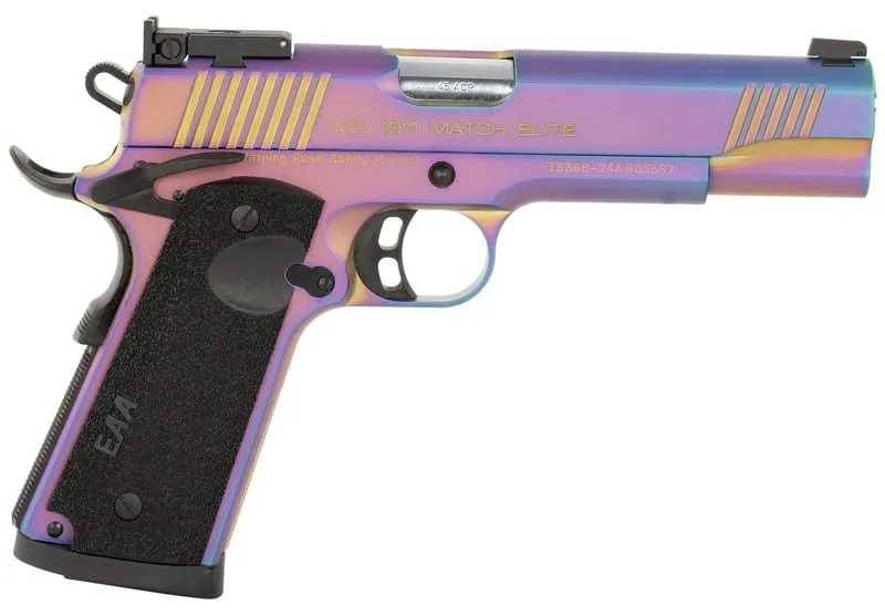 EAA Corp MC1911 45ACP Multi PVD 5" 8+1#
