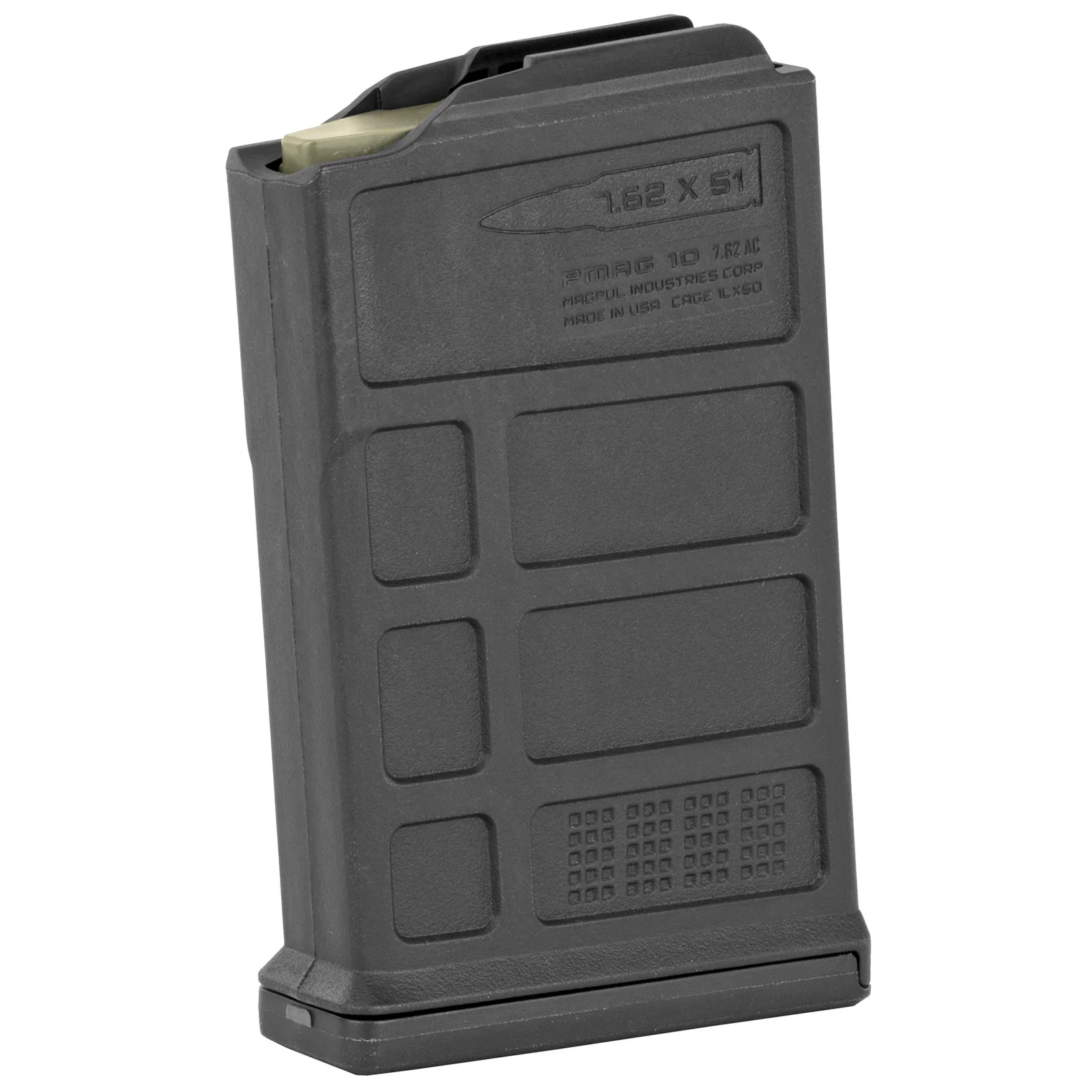 Magpul Pmag 10 7.62 AC Pmag 10 AC 7.62x51 10RD BLK