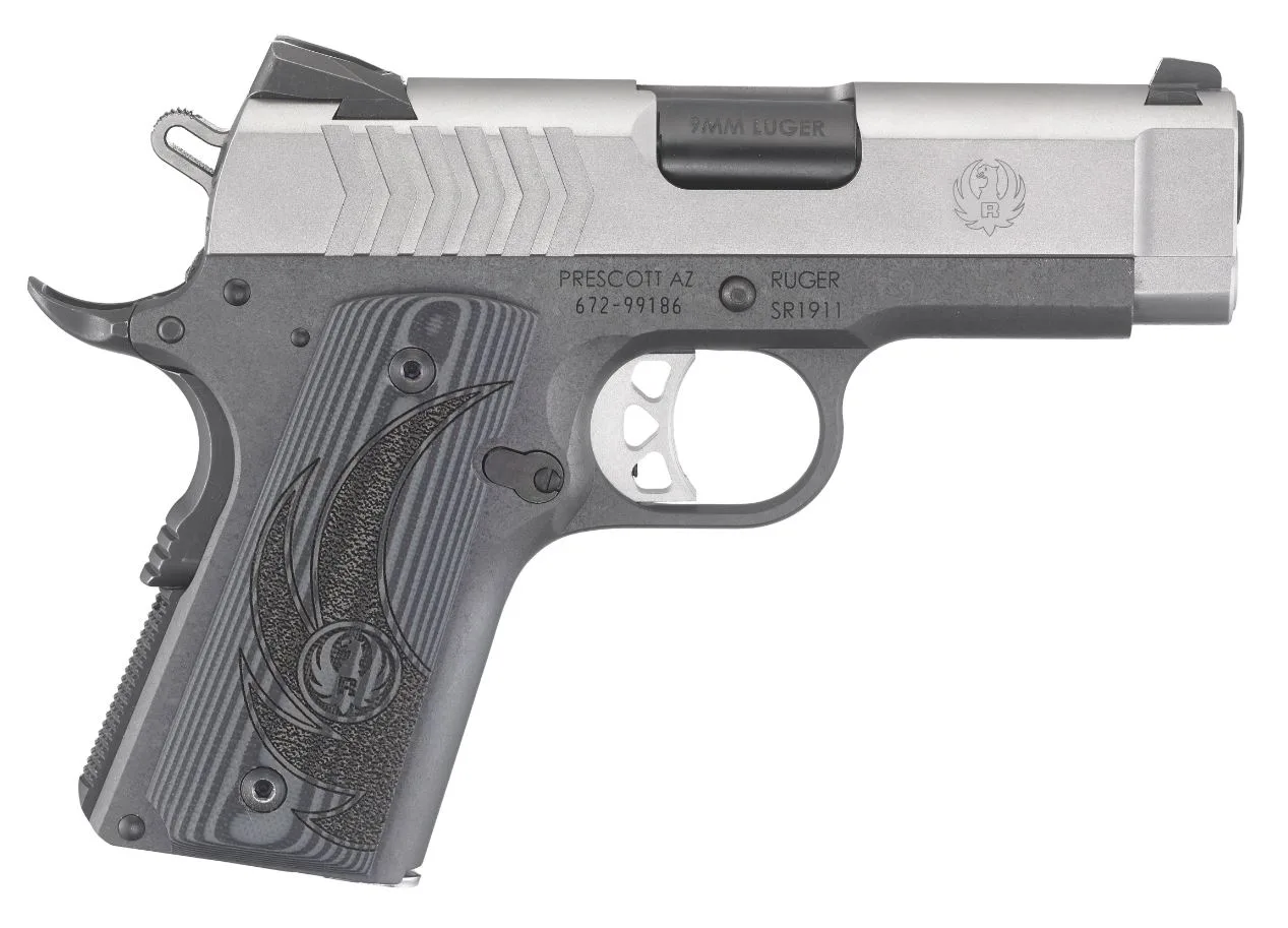 Ruger 6758 SR1911 Lightweight Officer SR1911 9MM SS/Alum