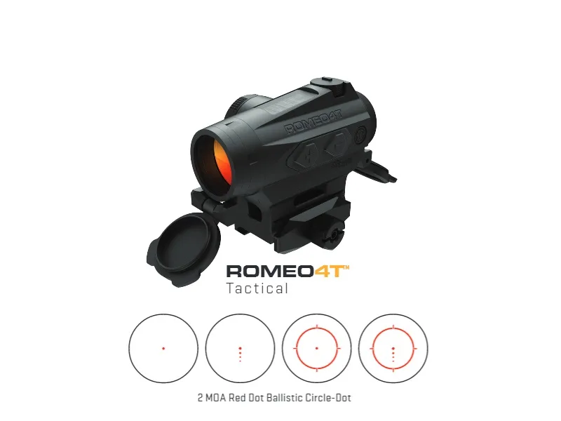 SIG Sauer Romeo 4T ROMEO4T 1X20 Crcledot Solr BLK Side