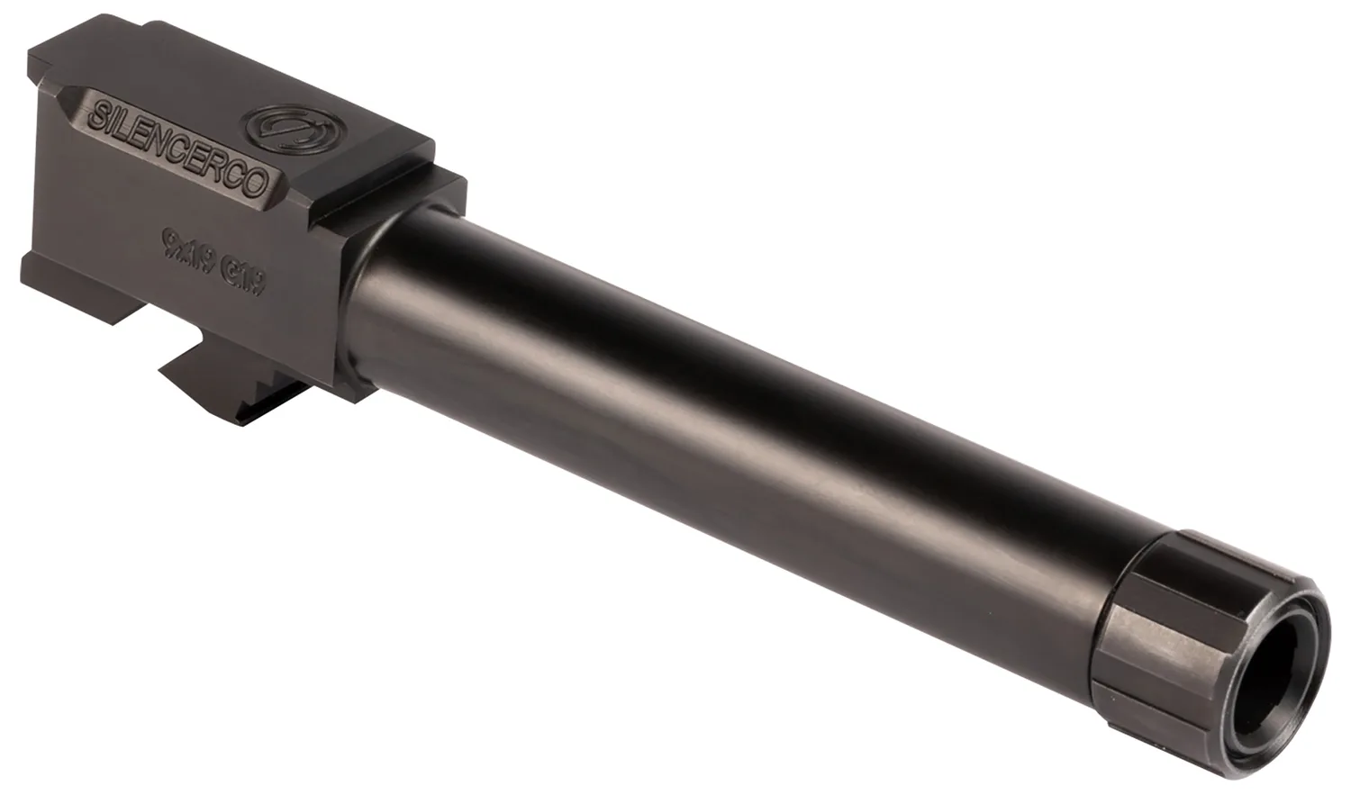 SilencerCo Glock 19 Barrel Glock 19 9MM 1/2X28 4.5" Threaded