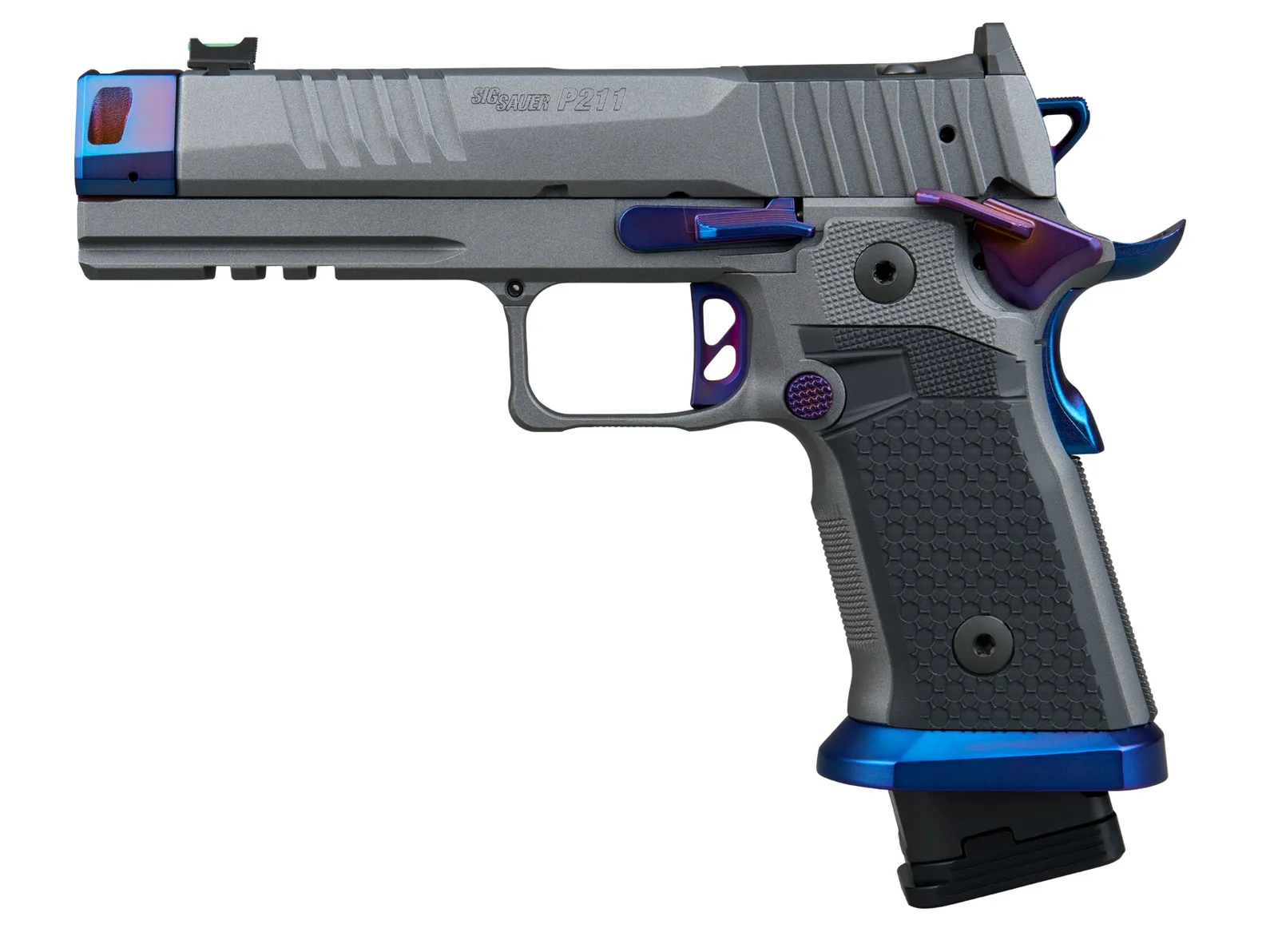 SIG Sauer P211 Nightshift 9MM 4.4" 21+1 211F-9-GTO-BLUE